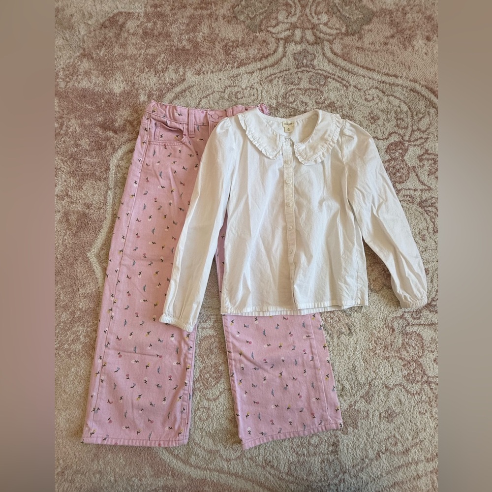 Girls Size 10 Top/Jean Bundle